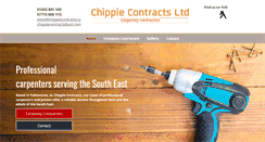 Desktop Screenshot of chippiecontracts.co.uk